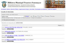 Consulta Web Sistema para Biblioteca